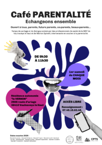 Café Parentalité Samedi 7 mars à Vaulnaveys le Haut
